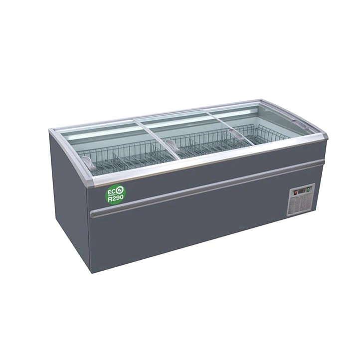 Commercial Display Freezer Supermarket Frozen Food