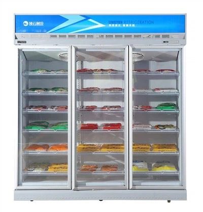 Vitririna vertical de vidre