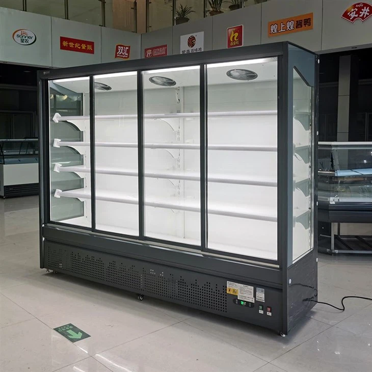 Display Refrigerator Vertical Beverage Cooler